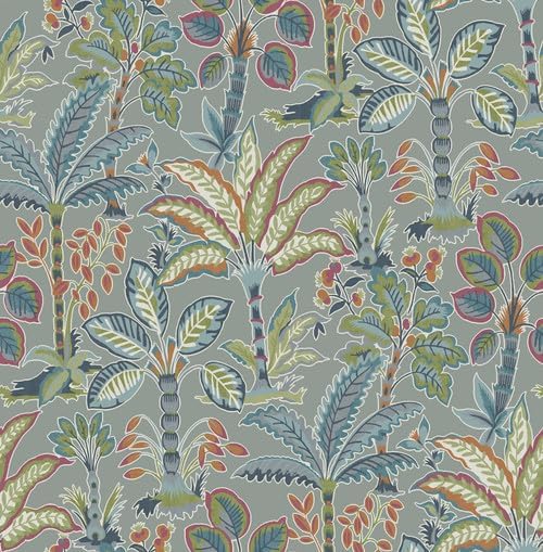 NuWallpaper NUS4003 Kapok - Papel tapiz para despegar y pegar, color gris