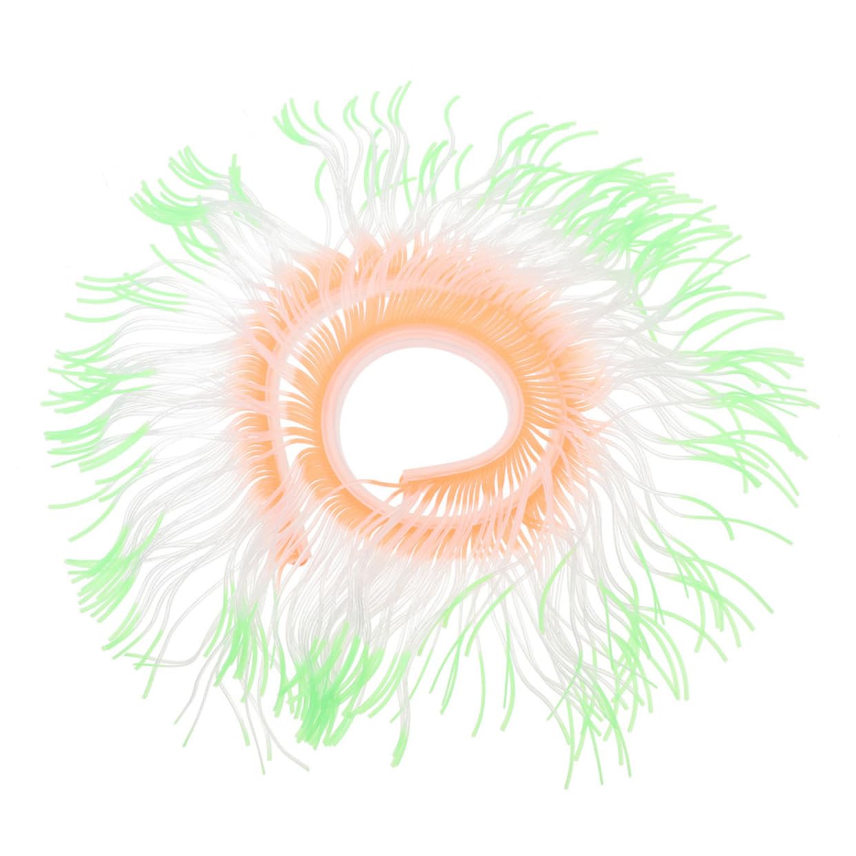 CIYODO Artificial Coral Decoration Realistic Glowing Aquarium Coral for Fish Tank Compact and Durable Household Decor Adds Natural Flavor to Aquatic Environment