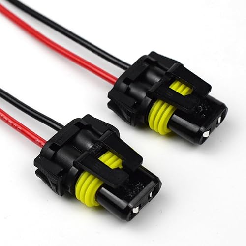 Miniatura 5 de Osilly 9005 9006 9012 HB3 HB4 Adaptador hembra arnés de cableado conectores de cable para faros de auto, luces antiniebla, reemplazo de accesorios