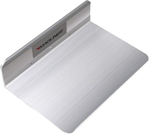 Miniatura 4 de Magliner HMK112K14 - Camión manual de aluminio, mango de bucle horizontal, placa de nariz de aluminio extruido de 16 x 12 pulgadas, capacidad de 500