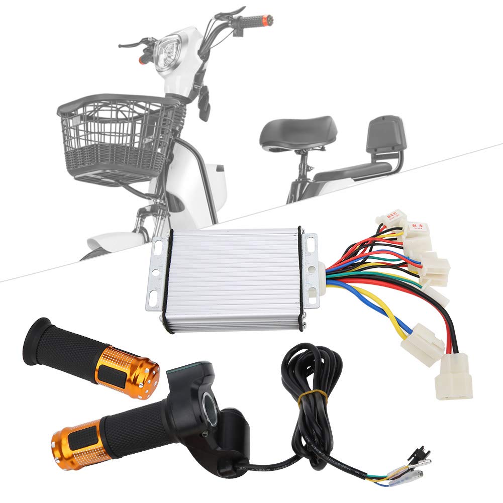 Ensemble de poignées d'accélérateur pour contrôleur de vélo électrique 36 V 1000 W, poignée d'accélérateur universelle avec écran d'affichage, boîtier de commande en alliage