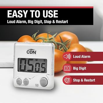 Component Design Loud Alarm Large Digit Timer