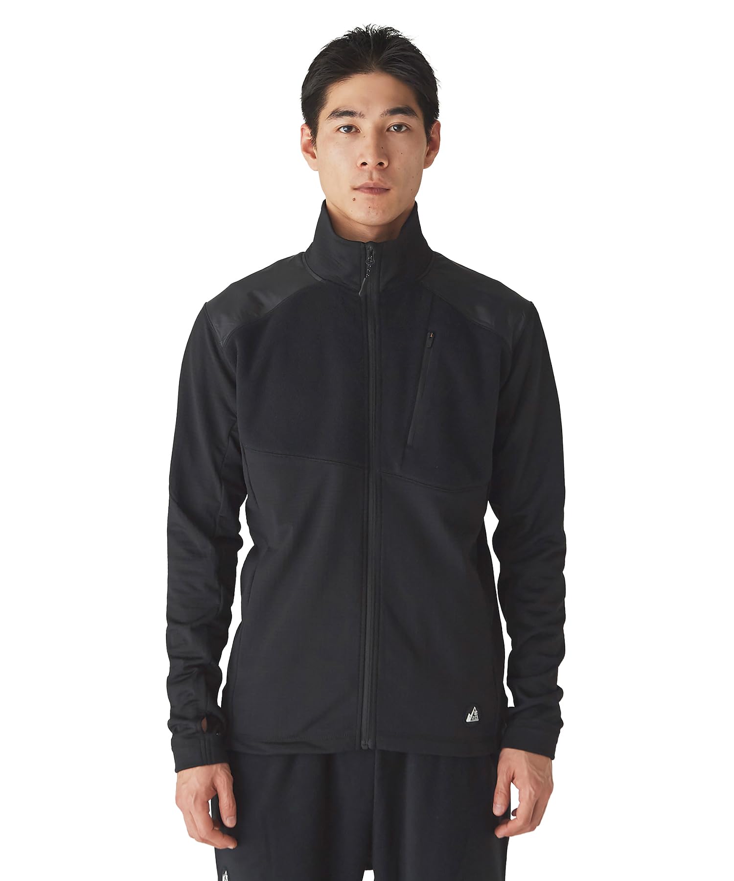 : スノーピーク(snow peak)MofM Hybrid Fleece Jacket MM4410-SW01 アウター  ジャケット メンズ レディース Black M : ファッション