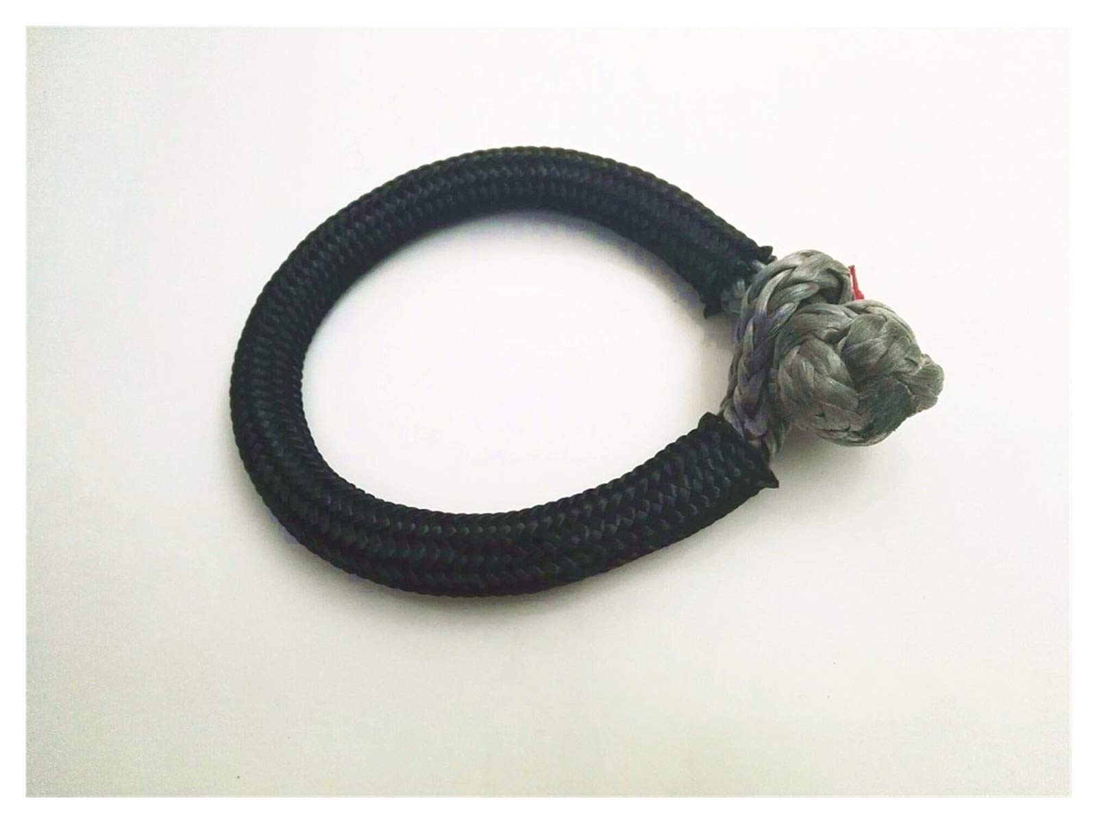 Winch Rope, 10mm*150mm Grey Soft Shackle,ATV Winch Shackle,Synthetic Winch Cable Rope,UHMWPE Shackles