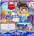 BABY ALIVE Happy Hungry Baby Doll (Pelo lacio marrón), Hace más de 50 Sonidos y Frases, Come y Bebe y Llena su pañal, para niños de 3 años en adelante