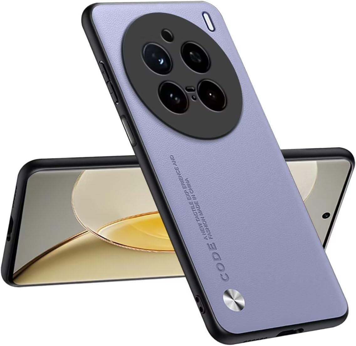 Topme Mobile Phone Case Compatible with Vivo X200 Pro 6.78 Inches - Safe and Stylish Protection - Light Purple