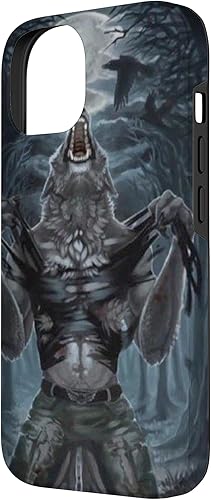 Miniatura 5 de Funda para iPhone 11 Pro Max de hombre lobo Ripping Off Shirt meme