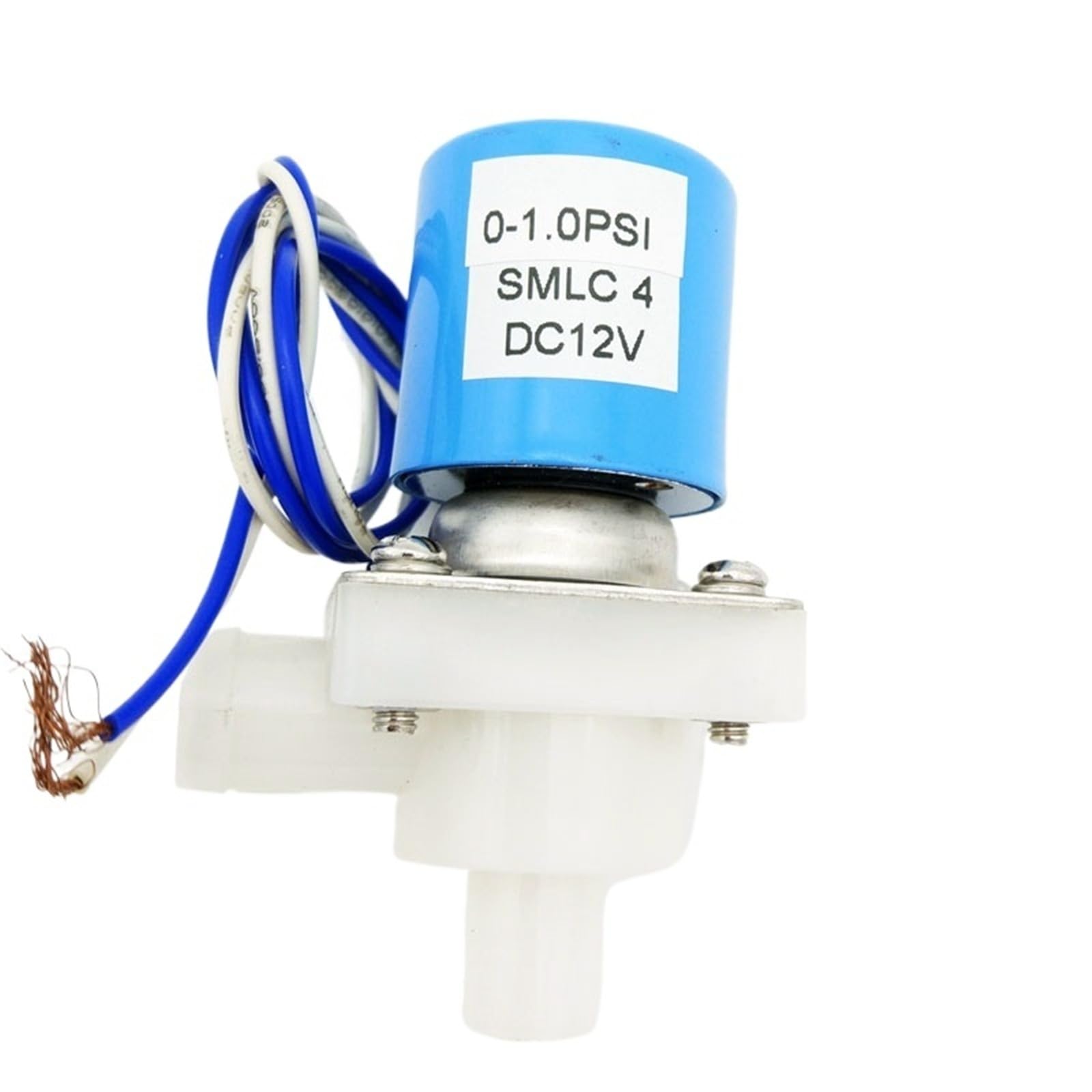 Électrovanne eau plastique 12mm 12V NF pour système alimentaire et distribution eau domestique