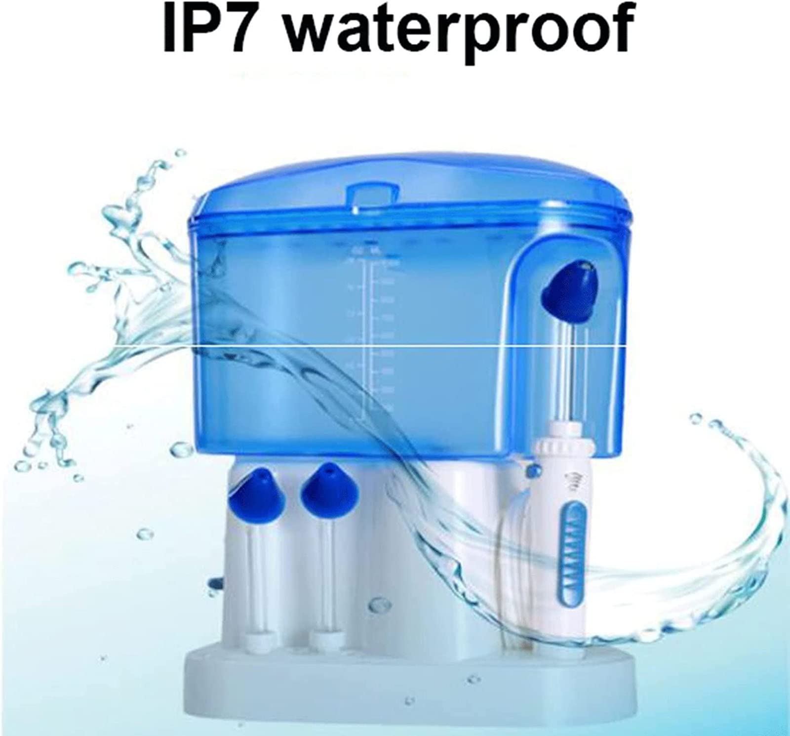 Kit per risciacquo dei Seni, Sistema di irrigazione per Lavaggio nasale, Kit per risciacqui dei Seni con Pressione Regolabile e Serbatoio dell'Acqua di Grande capacità da 1000 ml,