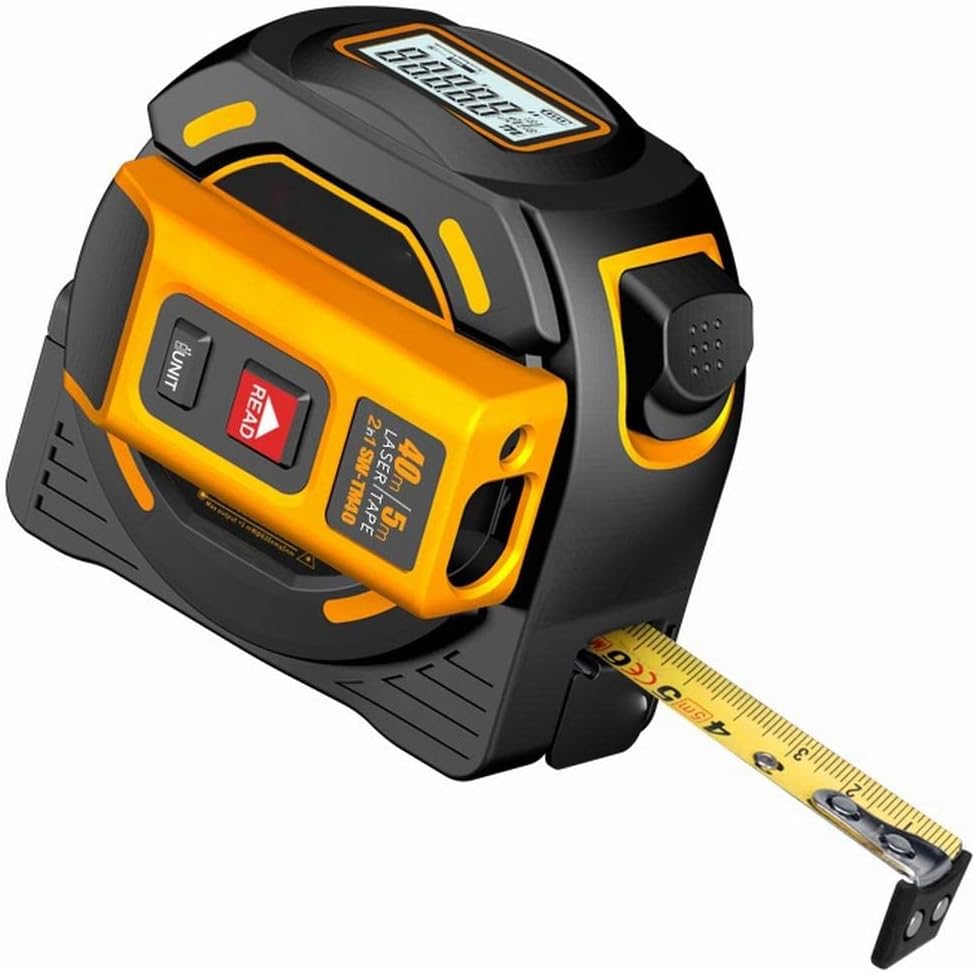 FERKAP Measurement Tape Digital Laser Tape Measure 130ft