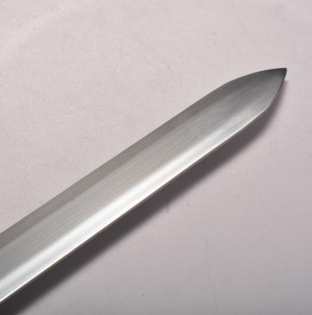 Stainless Steel Medieval Cross Crusader Knight Templar Sword for Collection, Cosplay, Display-33.9 Inch