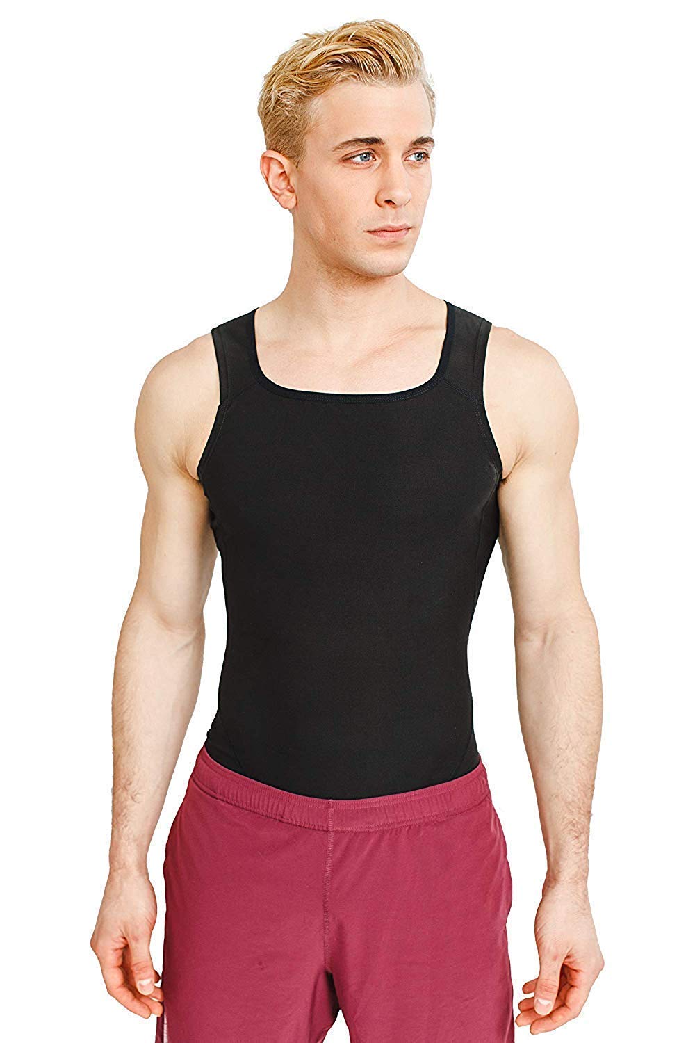 Buy Now Hsr Sweat Shapewear Vest Belt For Men, Polymer Shapewear, Wo...