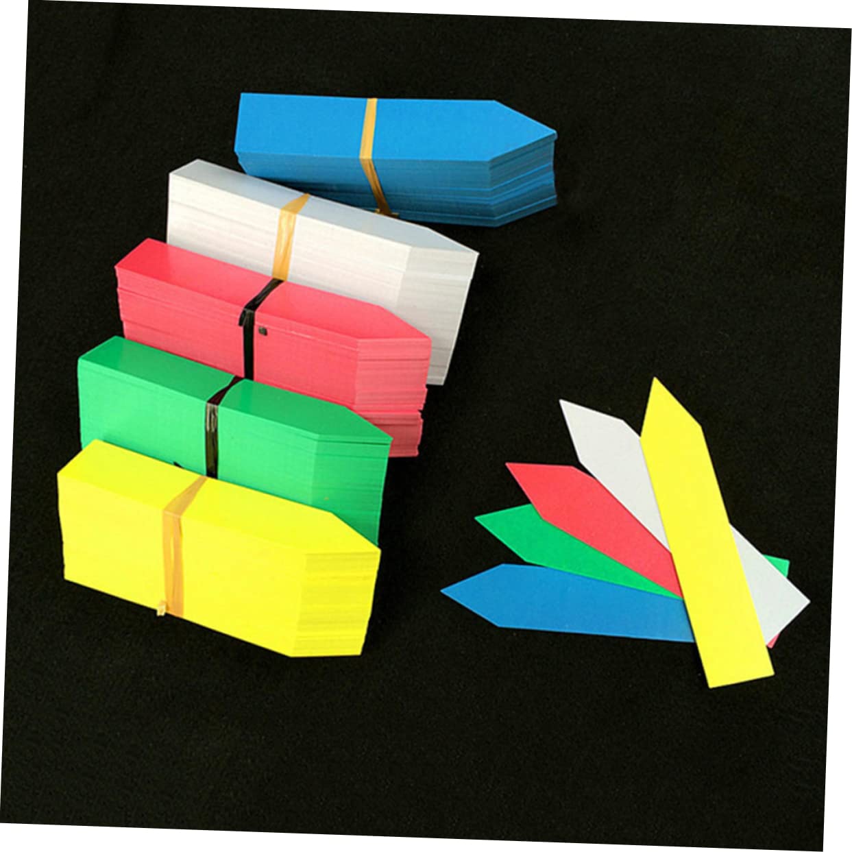 Etichette per Piante in Plastica Bianca 1000 Pezzi 10x2 Cm | Facili da Scrivere e Riporre, Ben Visibili, per Vaso e Giardino Botanico
