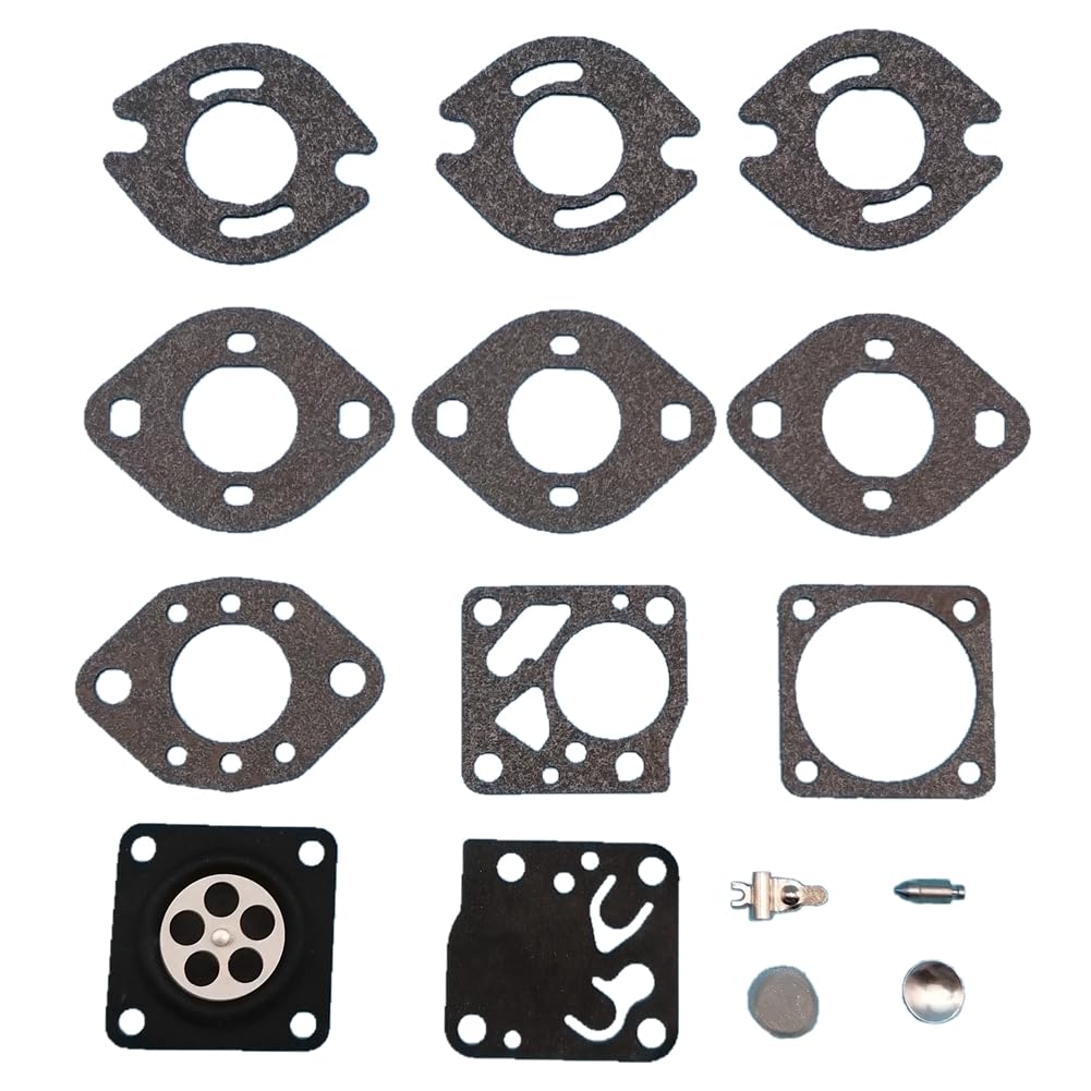 Carburetor Carb Repair Gasket Kit for Tillotson Tecumseh TC200 TC300 640230 640231 640347 RK-18HU HU-99B HU-99E HU-100B HU-100D HU-106A HU-107B HU-107C HU-107D HU-108A HU-108C HU-108D Z1051