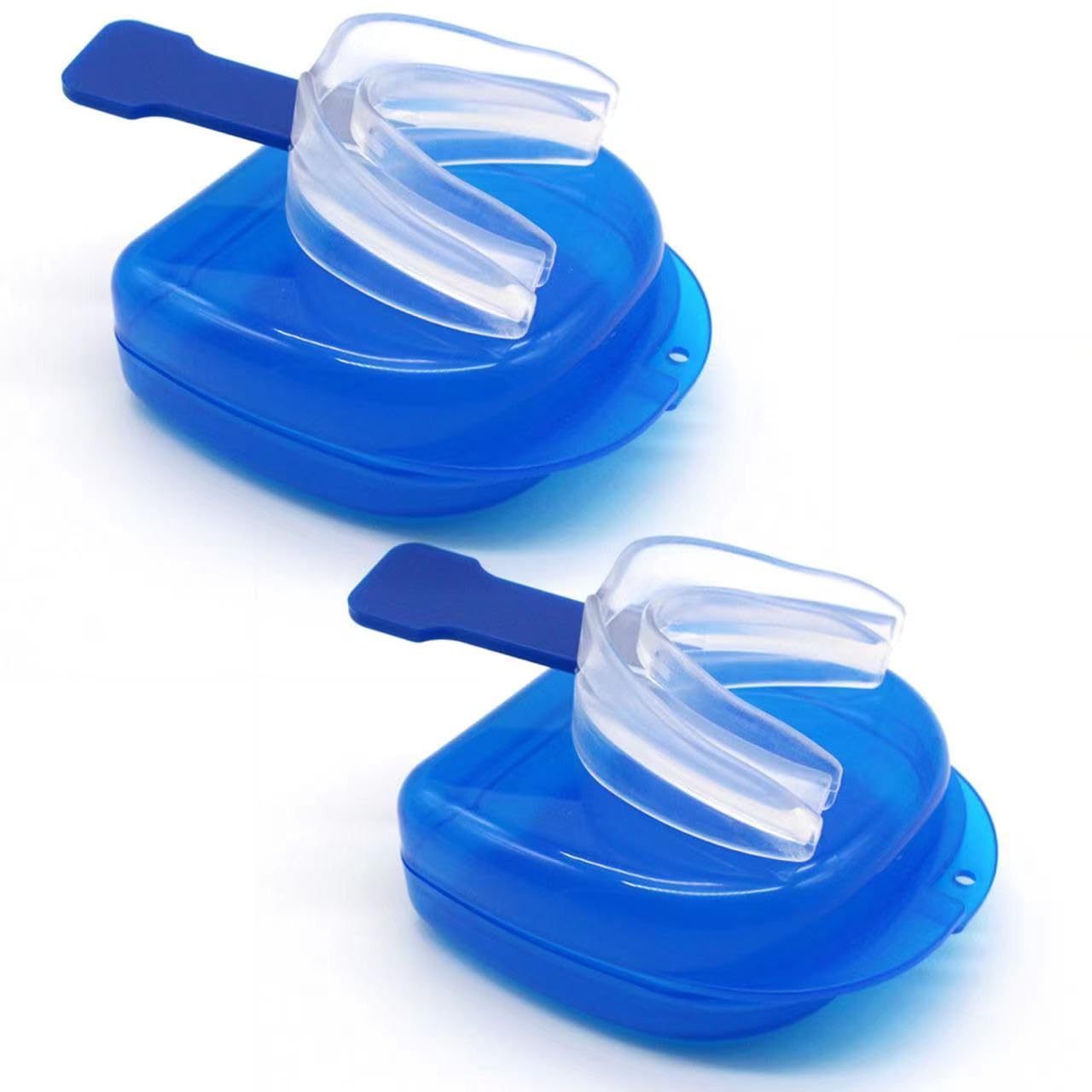 2Pcs Anti Snoring Devices for Men Women, Silicone Sleeping Aid Device Reduce Snoring Sleep Better Prevent Bruxism for All Mouth Types