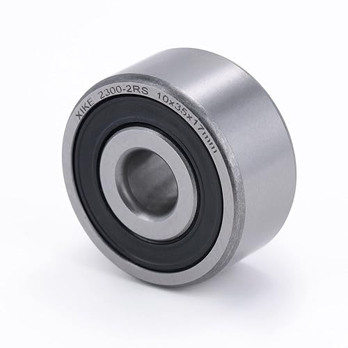 Miniatura 27 de XIKE 1 Pcs 2204-2RS Sealed Self-Aligning Ball Bearings 20x47x18mm, Lubricated and Chrome Steel Fits