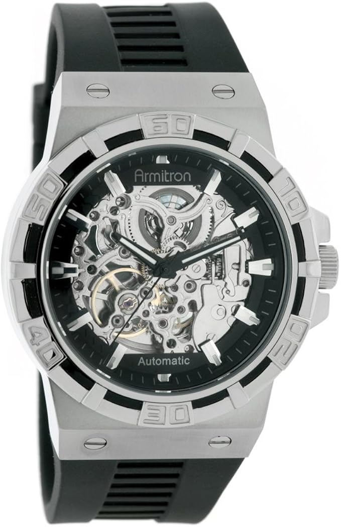 armitron automatic skeleton watch