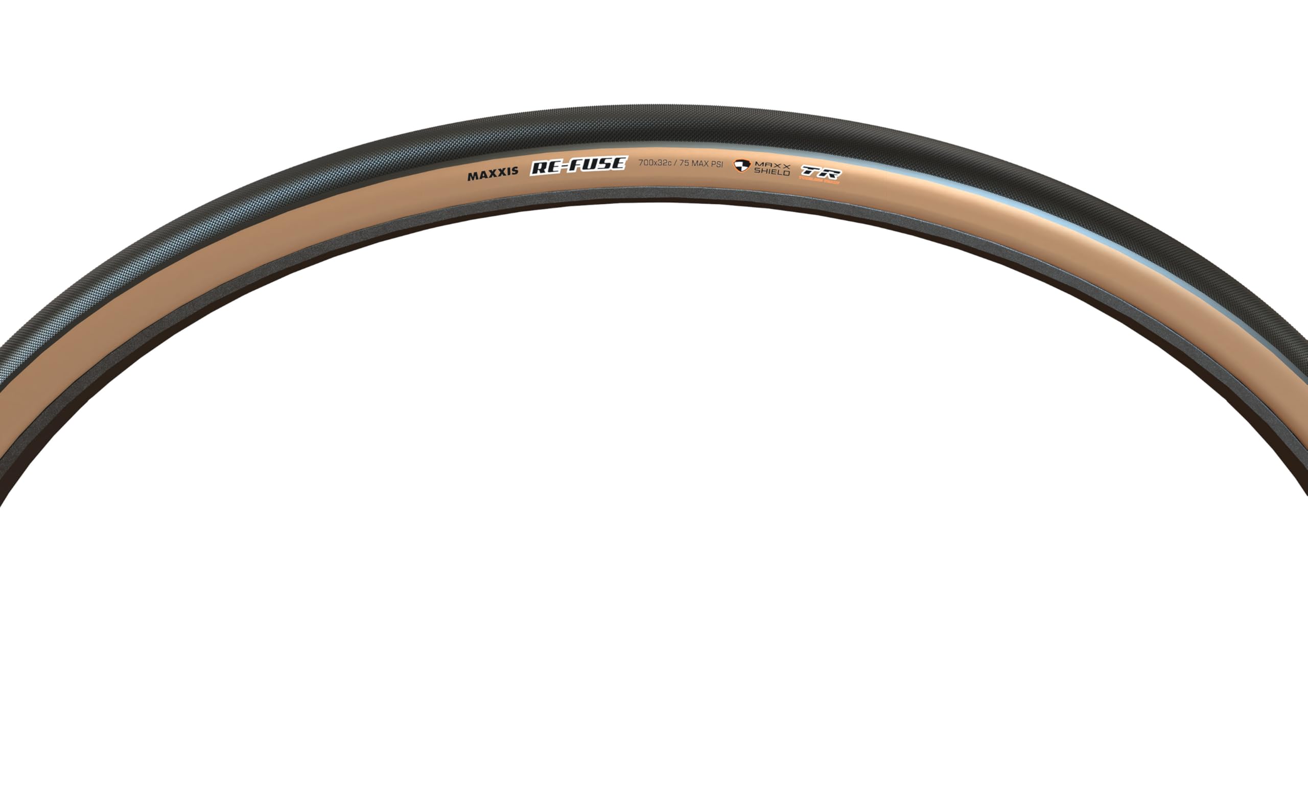 MAXXIS Re-Fuse - Single Compound - 650, 700 - MaxxShield - Tubeless Bike Tire | Slick Center with Micro Knobs for Cornering Control