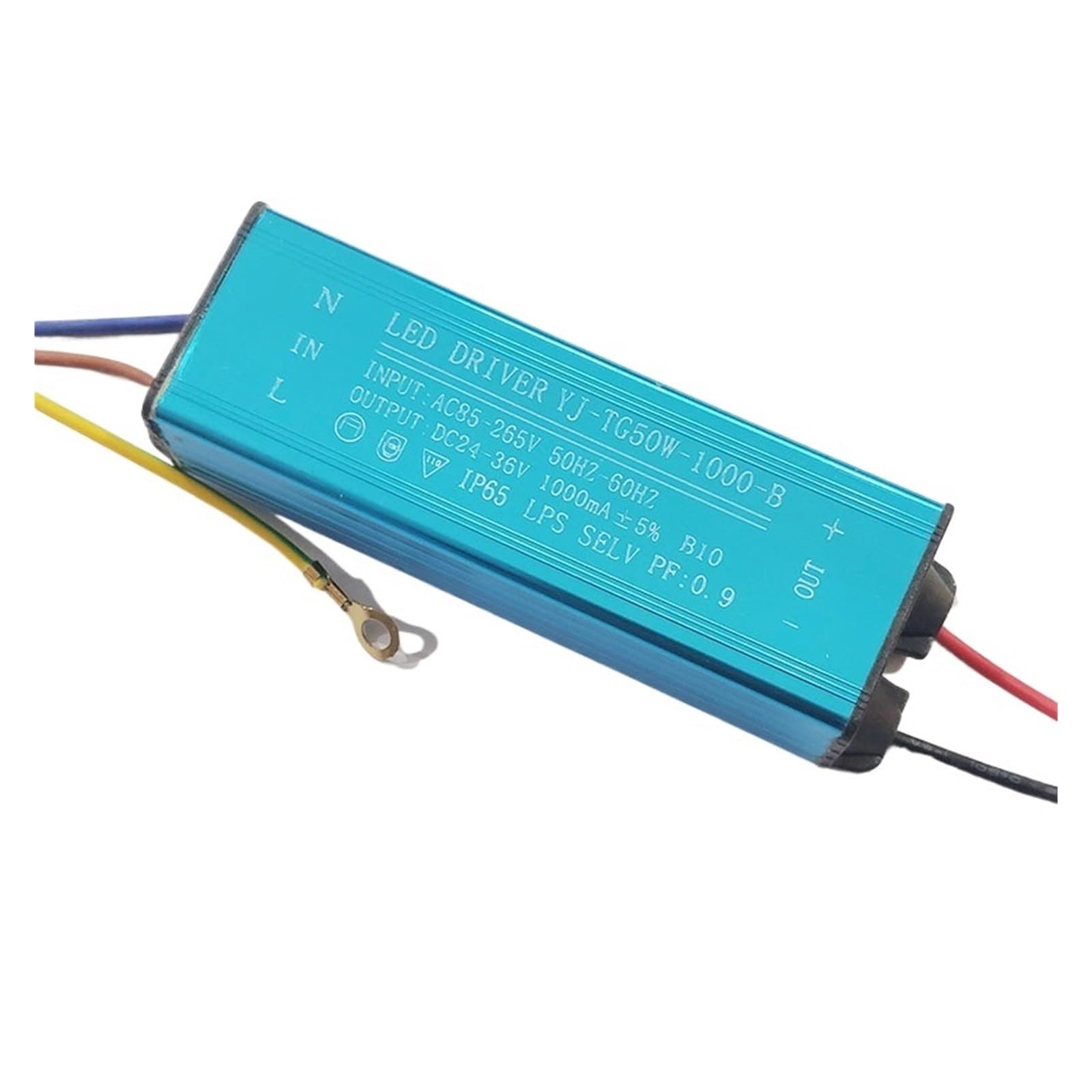 Ballast de puissance LED 50W 1000mA et pilote AC85-265V étanche pour projecteur extérieur