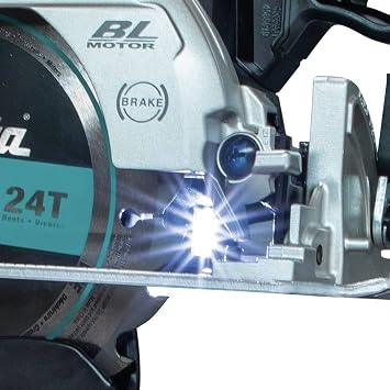 Makita XSH04ZB 18V LXT Lithium-Ion Sub-Compact Brushless Cordless 6-1/2 Circular Saw, Tool Only