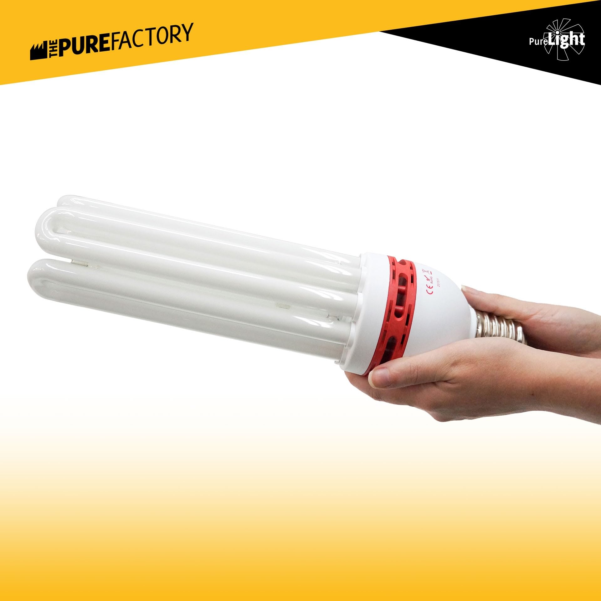 Bombilla CFL 125W Greenpower para cultivo | Temperatura de color ajustable 2700K y 6400K | Eficiencia energética | Bombillas de crecimiento de calidad