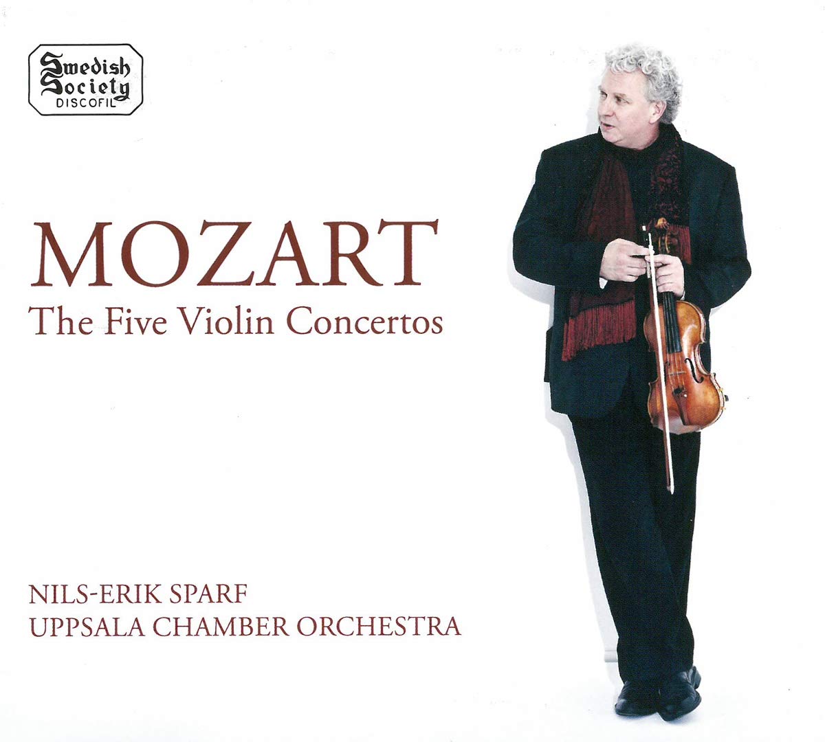 Mozart: The Five Violin Concertos [Audio CD] Nils-Erik Sparf and Wolfgang Amadeus Mozart