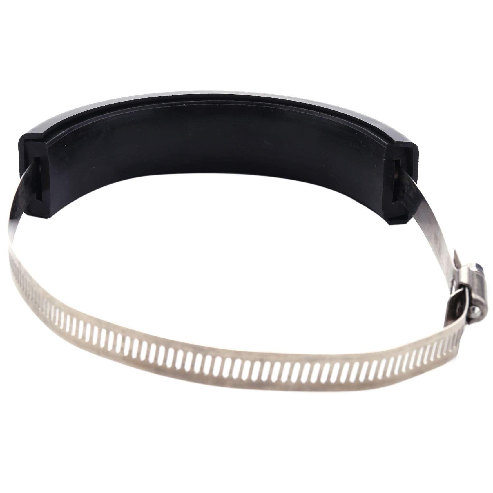 XIAOJUN Accessoires de Moto Protection d'échappement Can Cover Universel Convient 100Mm-160Mm de Diamètre Ovale pour YZF