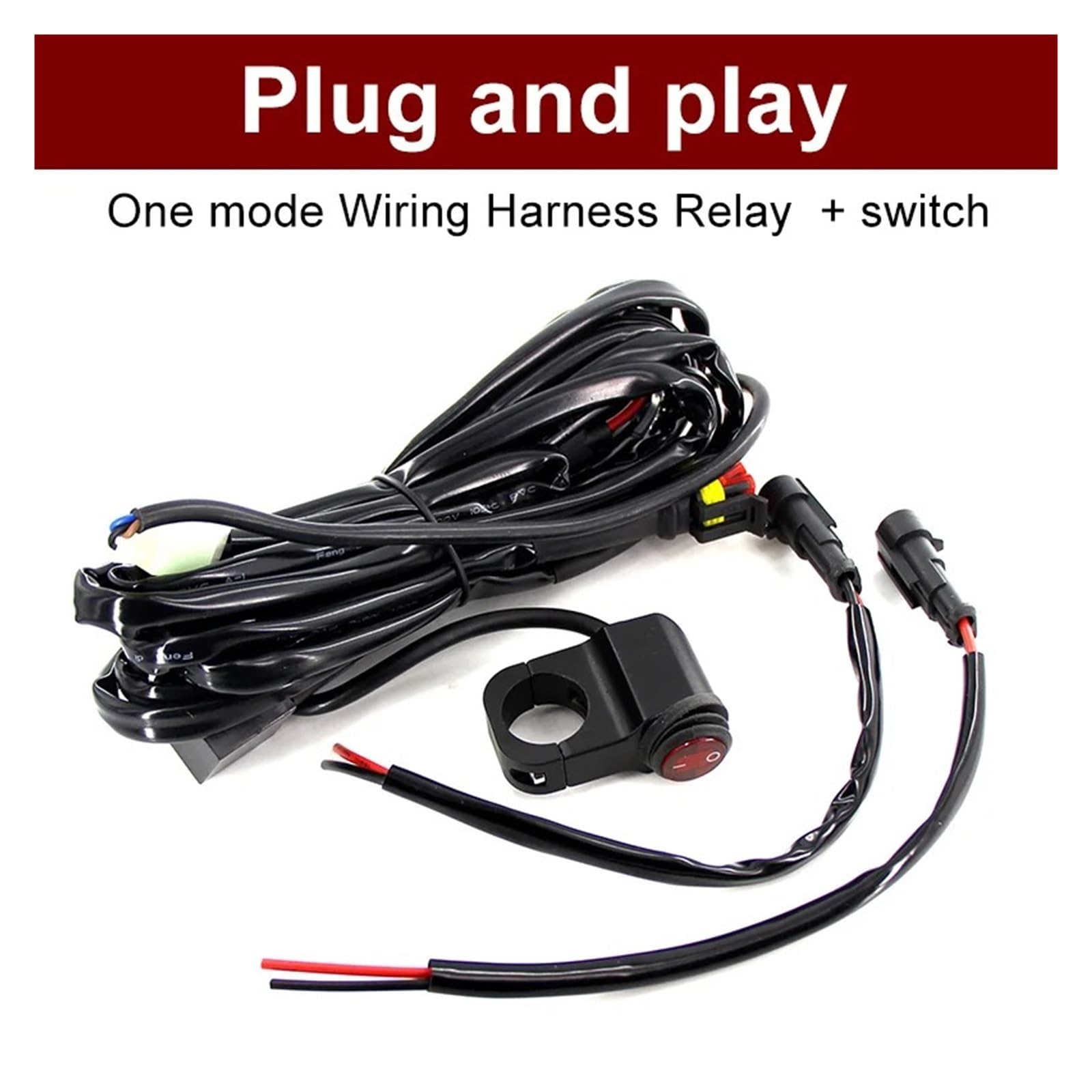 Motocicleta Delantera Faro Plug & Play 60w Faros Motocicleta Lámpara Antiniebla Auxiliar LED Accesorios Foco Motocicleta Para Kawasaki Faro Delantero