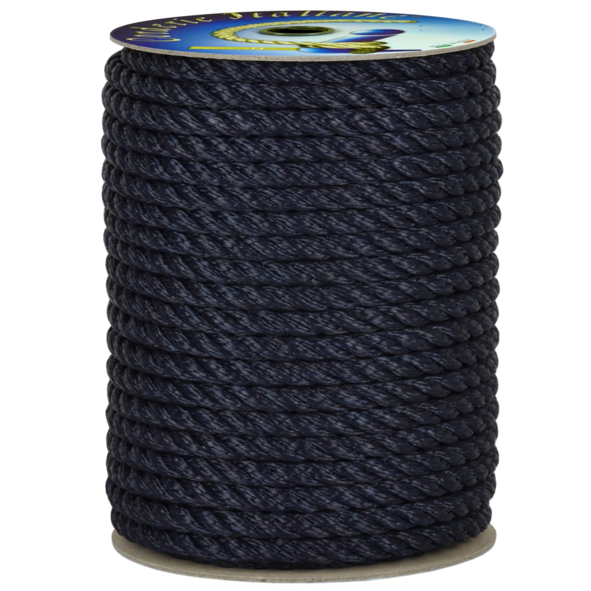 Corderie Italiane 006095309 Gherlino Cima per ormeggio, Diametro 30 mm, 5 metri, Blu