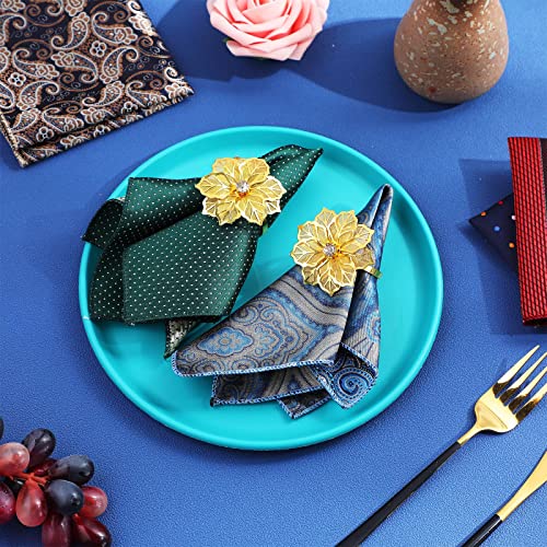 Satinior 24 Pieces Mens Pocket Squares Mens Handkerchief Soft Colored Men Assorted Hankies For Wedding Party thumb #4