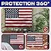 Outdoor TV Cover 75 Inch Weatherproof and Waterproof TV Covers | Outdoor TV Enclosure | Smart Shield TV Screen Protector for Outside TV | Cover for Moving | TV Display Protectors