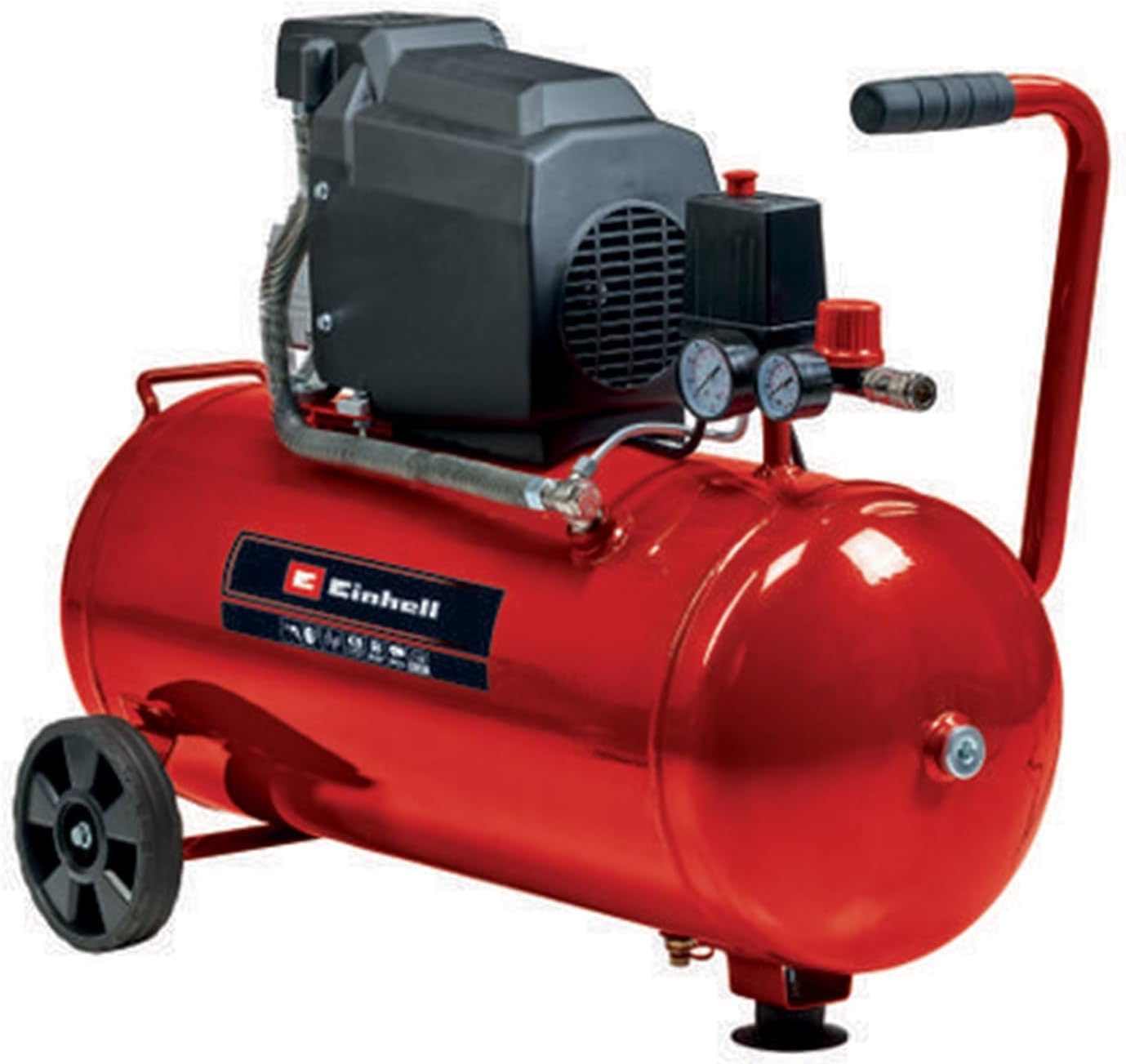 Einhell Original Riduttore R 3/8" maschio x R 1/4" femmina | Accessori per compressori | Filettatura esterna R 3/8" su filettatura interna R 1/4" | in metallo robusto