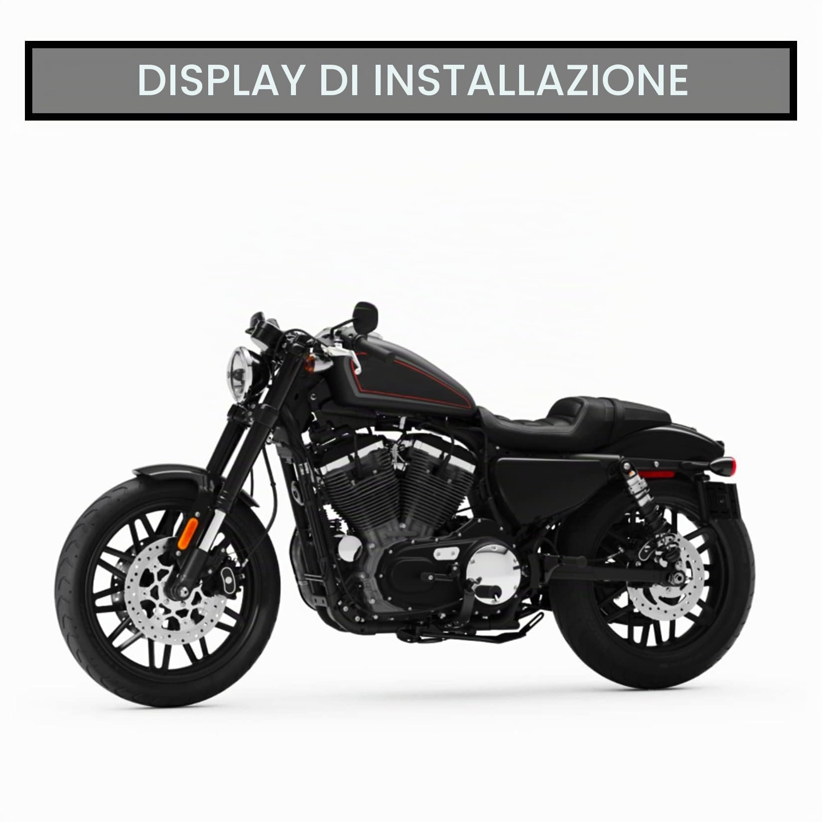 PSLER Parafango Posteriore Moto per 1986-2022 E La Maggior Parte Dei Modelli Di Moto(Nero)