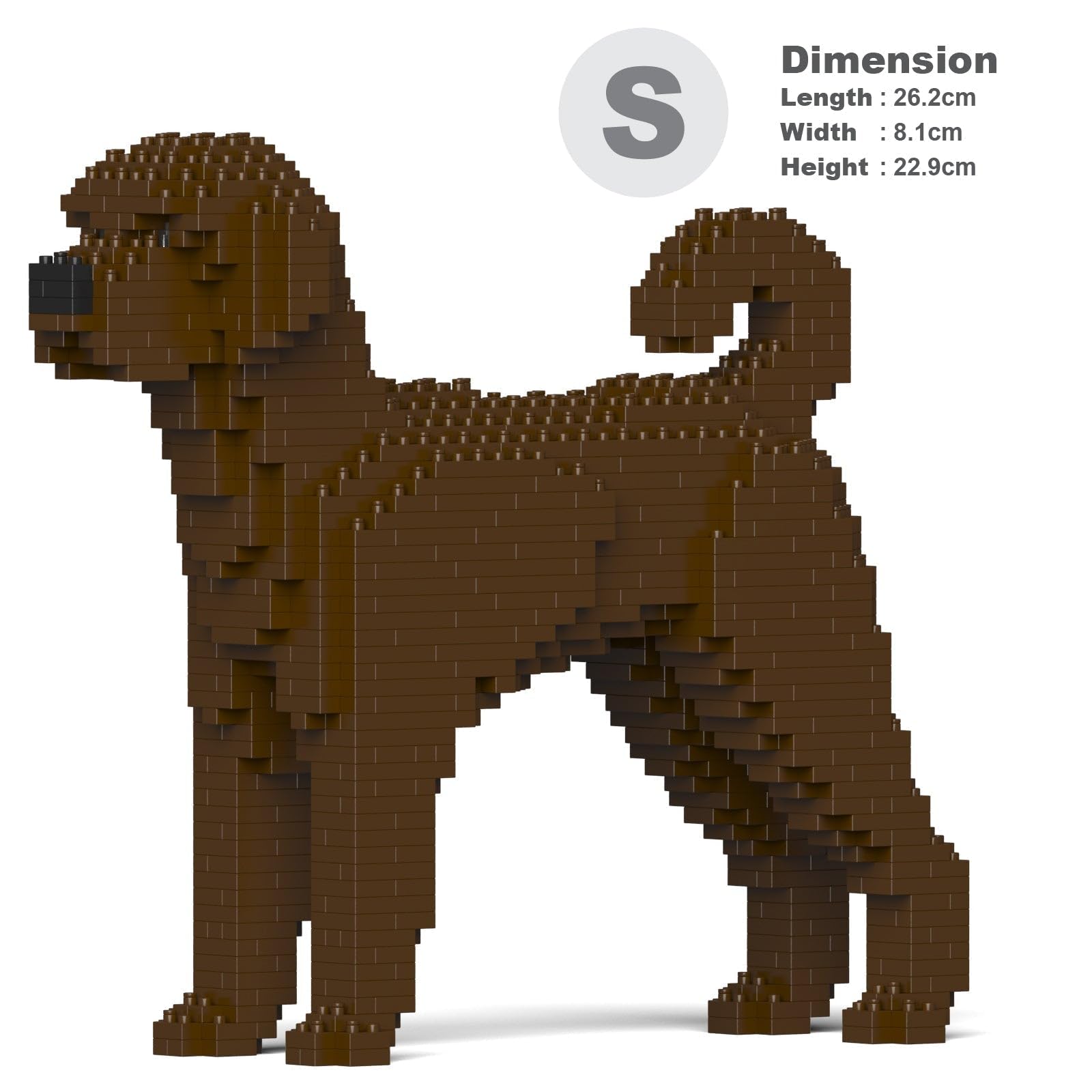 Amazon.com: JEKCA Labradoodle 01S-M03 | Dog Plastic Building