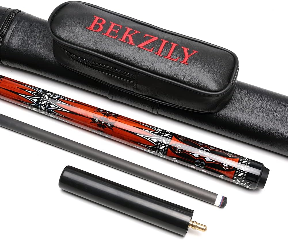 Carbon Pool Cue Technology Shaft with Hard Pool Case