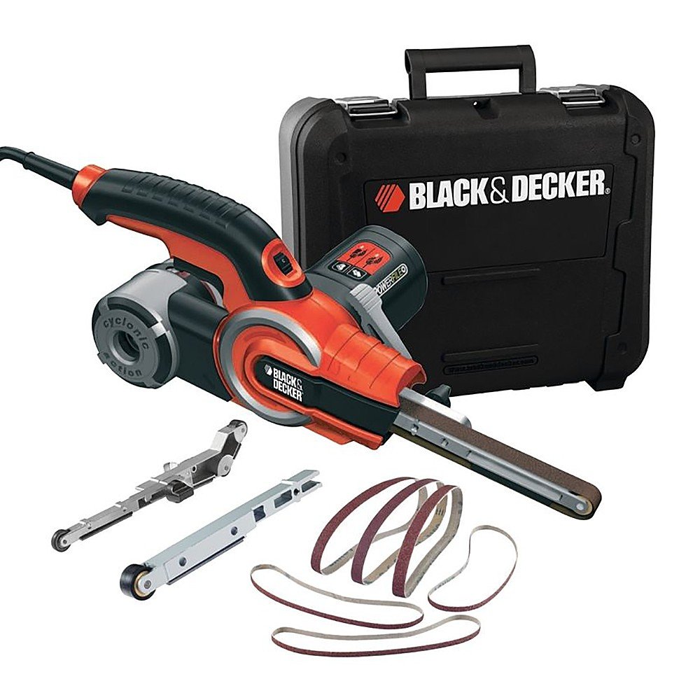 Black & Decker KA902EK-QS KA902EK Belt Sander, 400 W, 230 V, Orange
