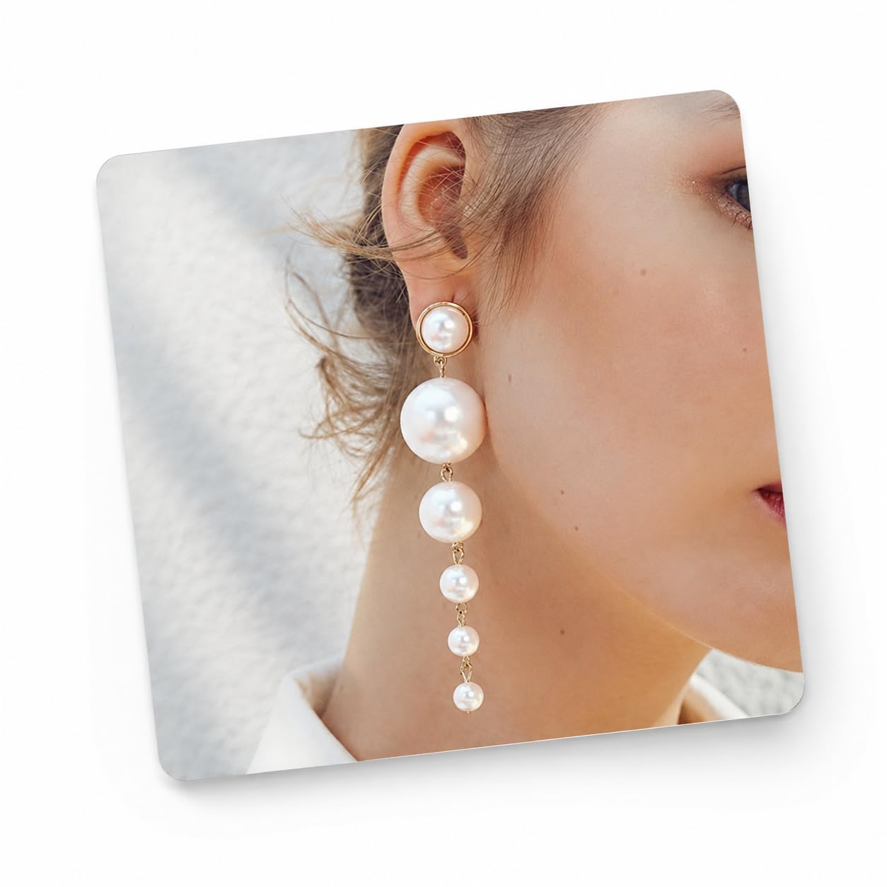 Jewels Galaxy Wonderful Hanging Ball Plushy Drop Earrings For Women/Girls (Earrings 13) (CT-ERGG-45144)