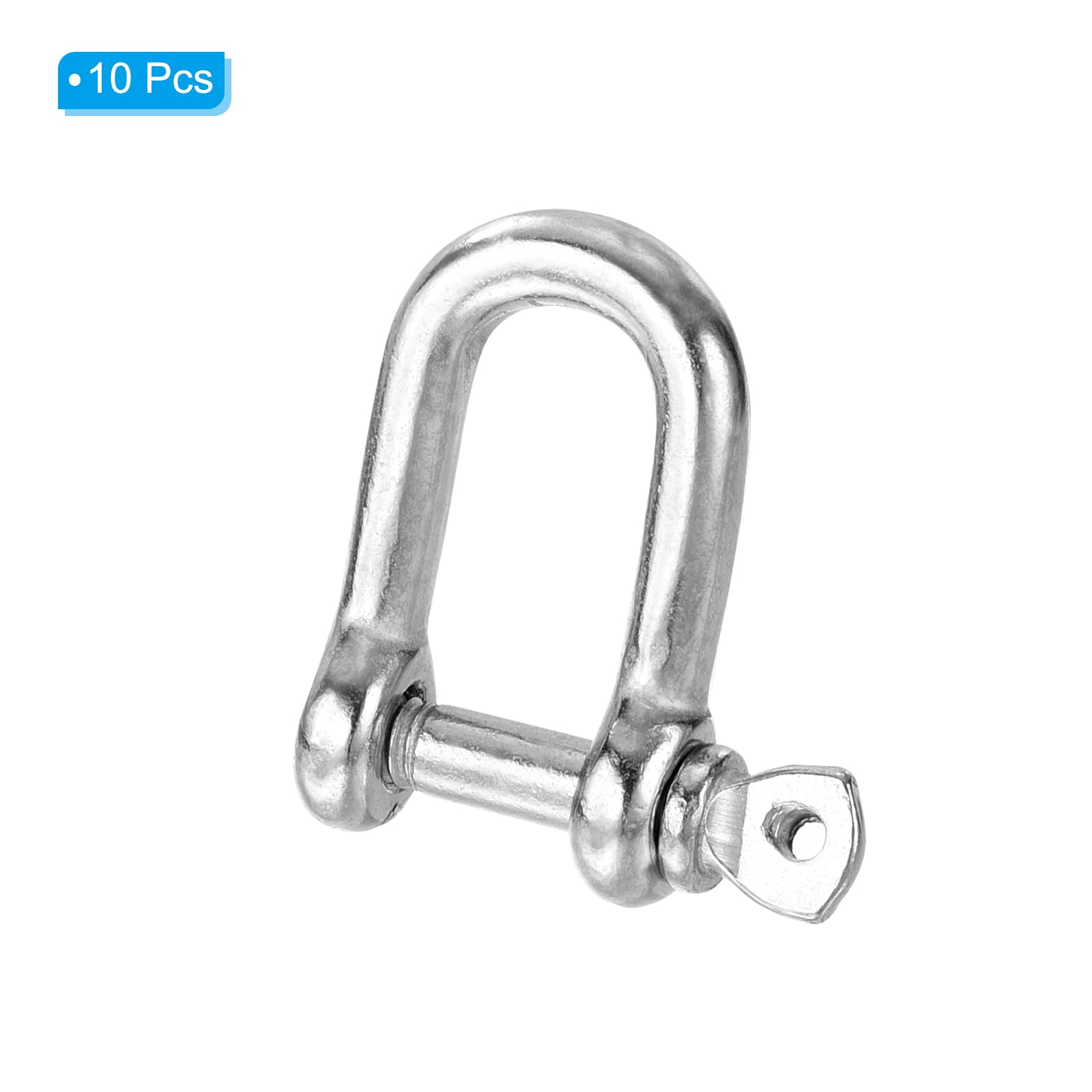 Grillo A D Vite Grillo A D In Acciaio Inox - Resistente E Sicuro Per Catene E Funi Gancio Marino