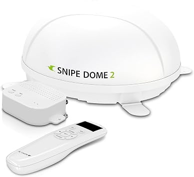 Selfsat Snipe Dome 2 Twin with BT Remote Control and iOS/Android Control