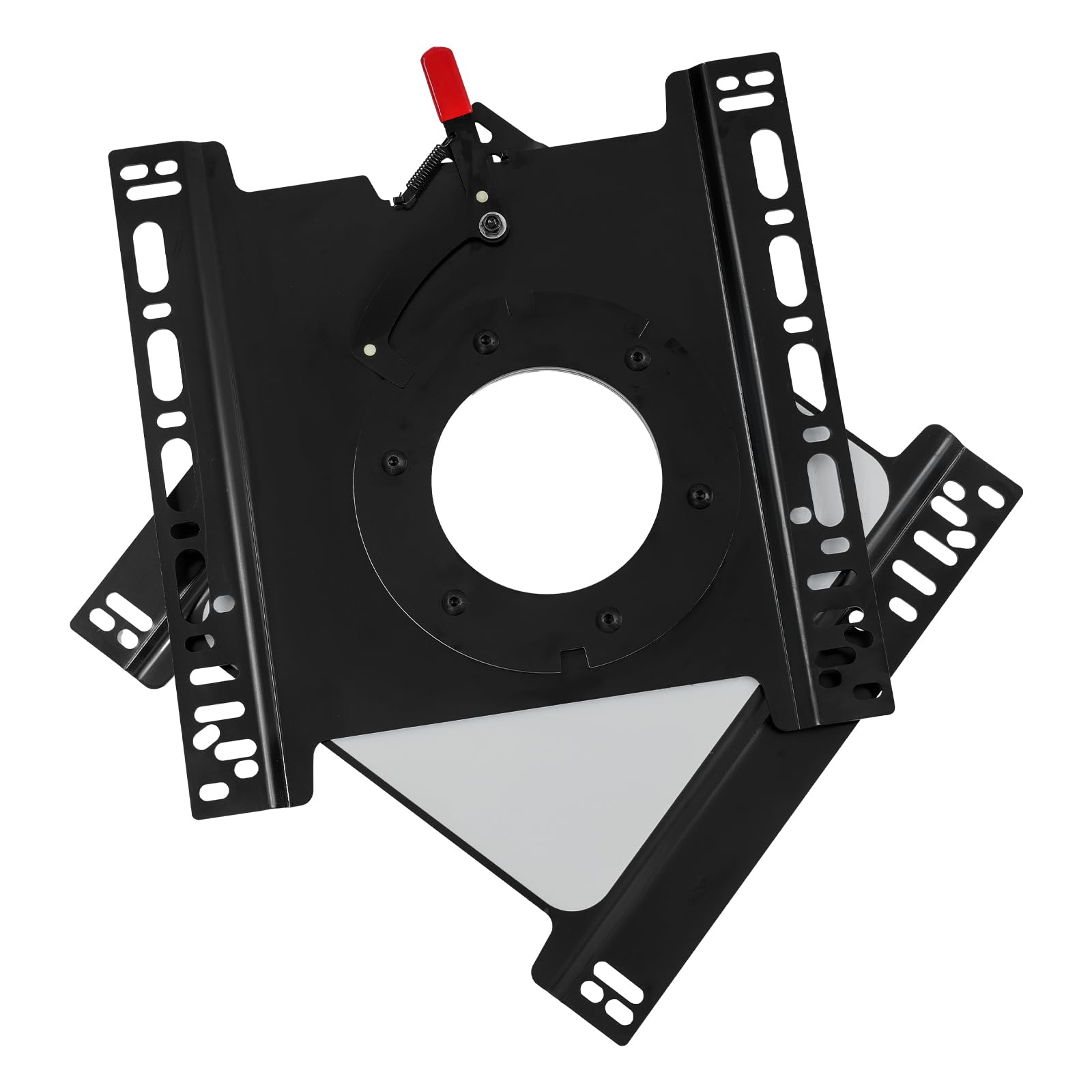 Sitz Drehkonsole 360°, 57×46,5×3 cm Universal Drehbare Sitzbasis, 0°/135°/180°/225° Swivel Drehteller, Wohnmobil Sitzkonsole für Mercedes-Benz-Sprinter 2002~2018 Modelle, T5 T6 (Fahrerseite)