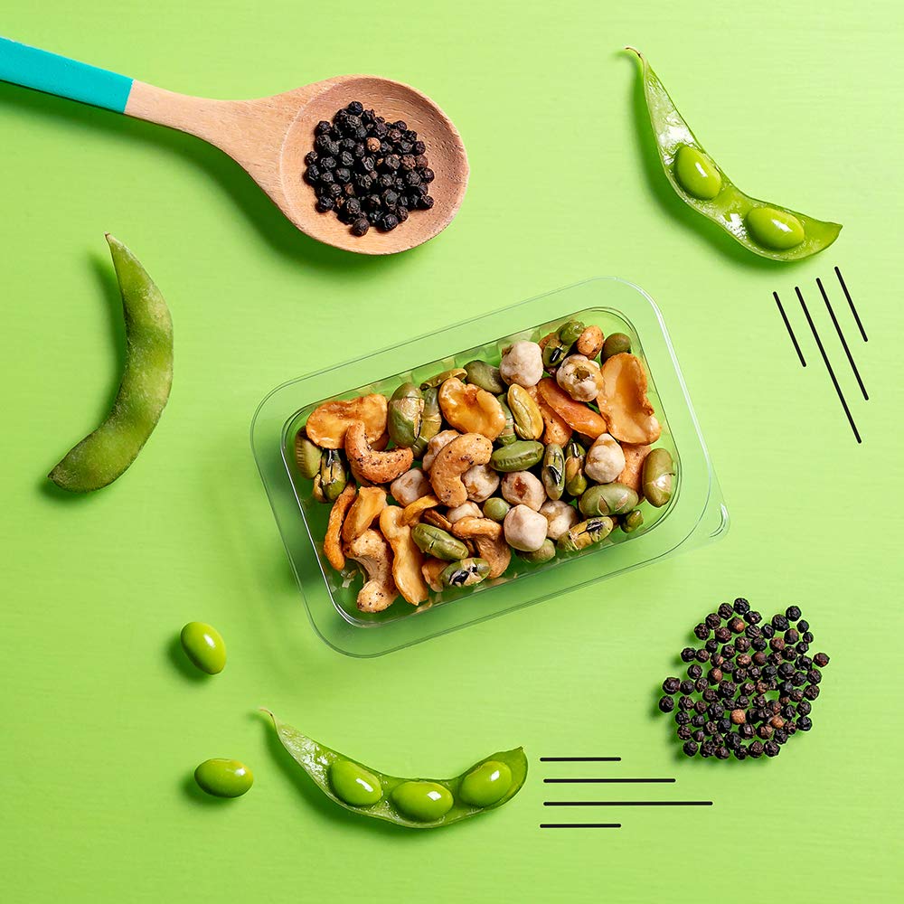 Graze Sea Salt & Pepper Veggie Protein Power Vegan Savoury Healthy