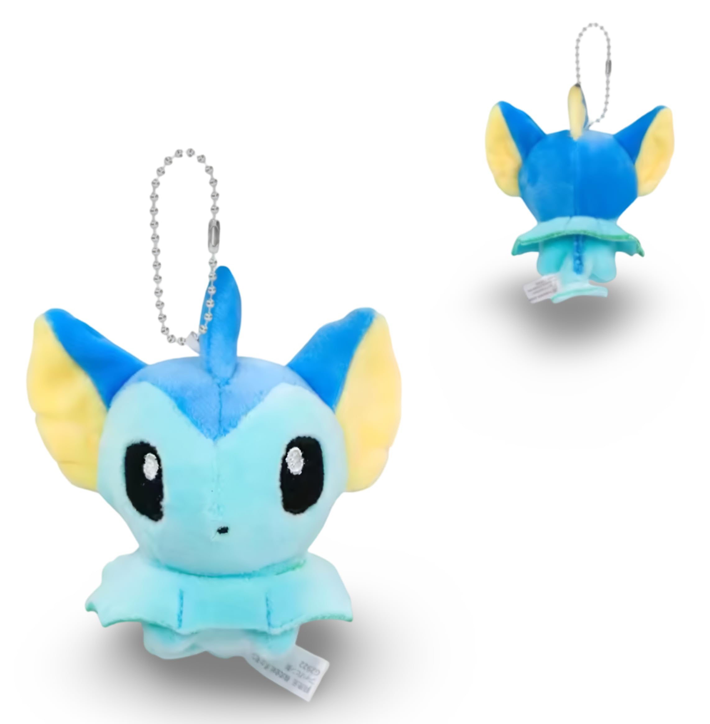 Pokemon | Plush Keyring/Bag Charm Figure | 15+ Years | Vaporeon — image 1