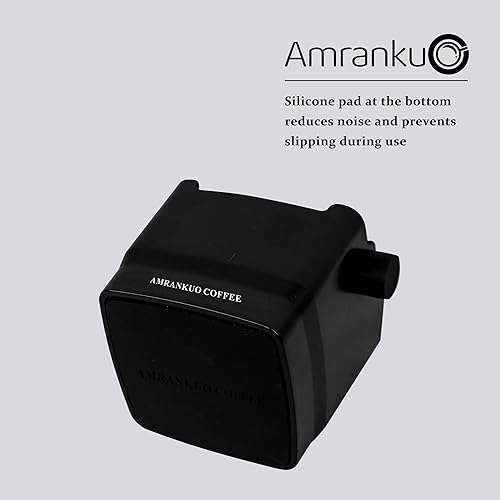 Miniatura 3 de Knock Box para el hogar y la oficina Espresso - Mantén tu encimera limpia. Barra de golpeo SUS304, diseño de ruido y vibración, caja de golpeo para