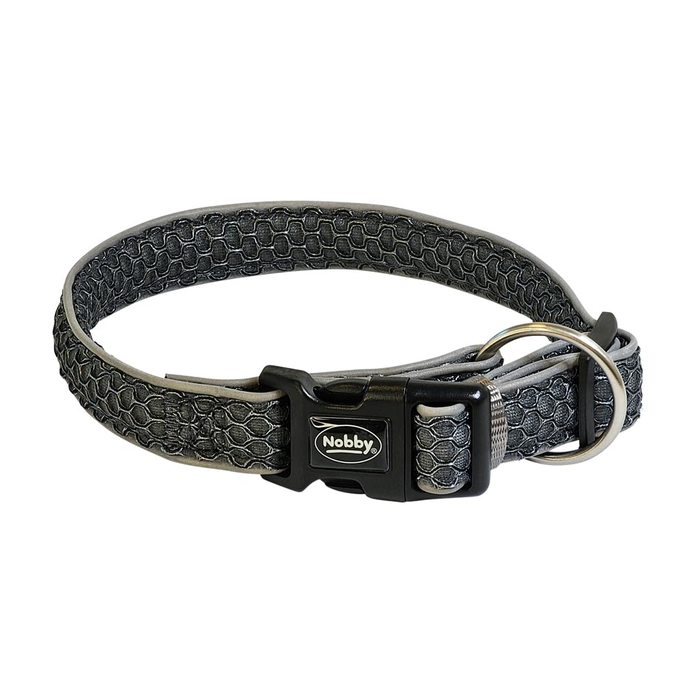 Nobby Mesh Air Collar Grey S-M 25 mm 30-45 cm