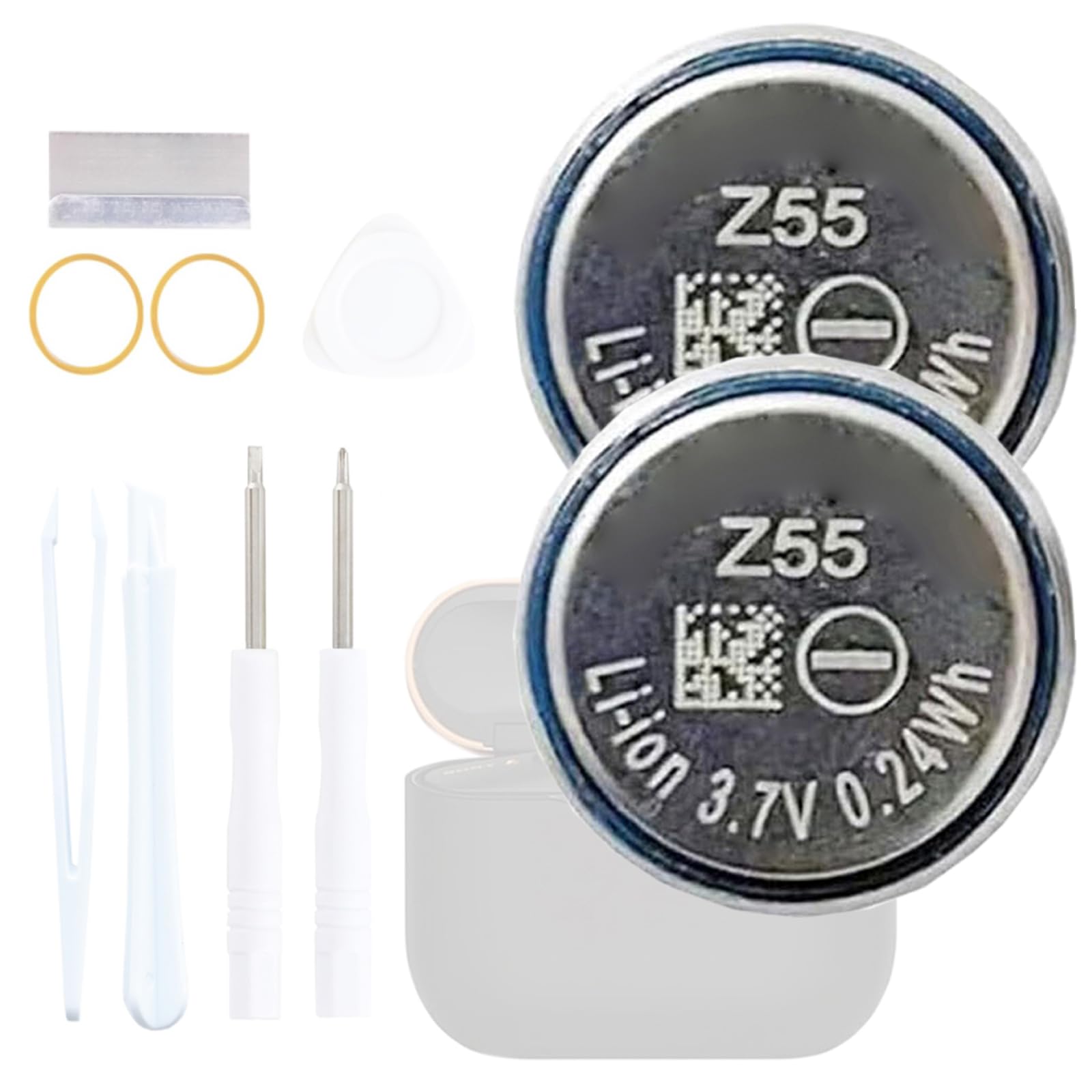 Amazon | 交換用電池x2個 Z55 互換バッテリー So-ny WF-1000XM3 WF