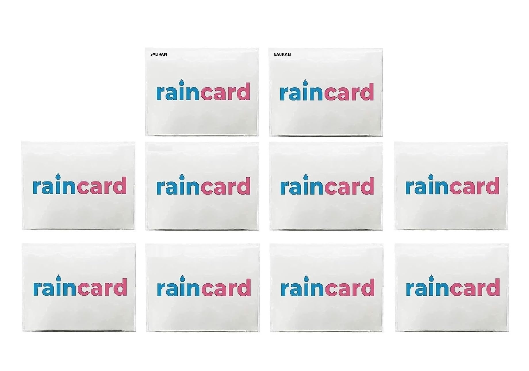 sinal Pocket Rain Card Waterproof Dispossable Rain Coat-picture-12