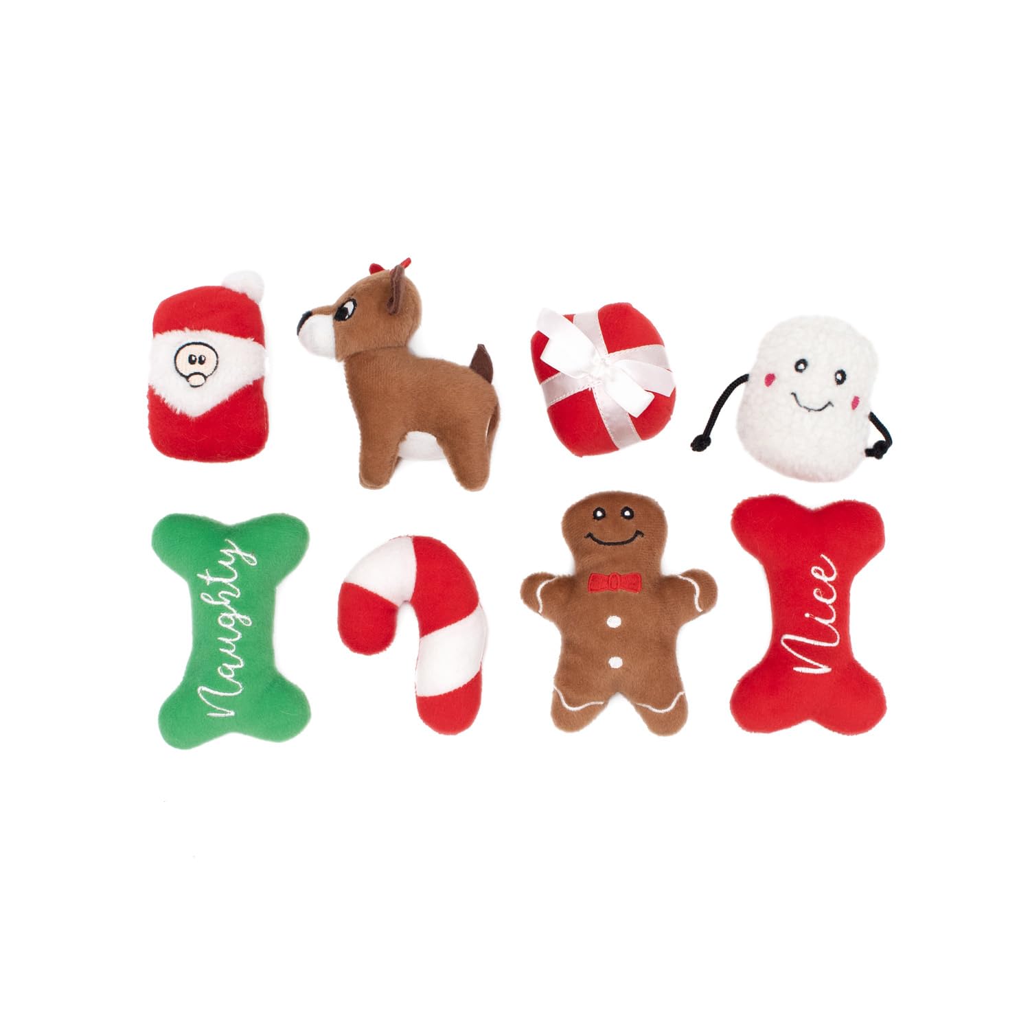 Holiday Miniz lot de 8 petits jouets de Noël pour moments complices