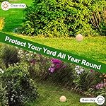 24 Pack Cat Repellent Outdoor Indoor - Natural Peppermint Oil Cat Deterrent Outdoor to Keep Cats Out of Yard Permanently,Keep Stray Cats Dogs Away,Effective Dog Cat Repellent, Yellow - Image 4