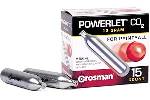 Crosman CO2 Powerlet Tanks for BB Guns (15-Count)