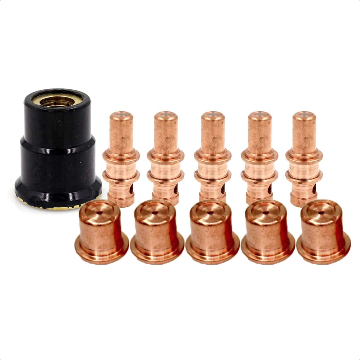 52582 51313P.10 IPT-40 Torch Electrode Tip Shield Cup Kit for Herocut HC4000 Plasma Cutter Consumables 35pcs